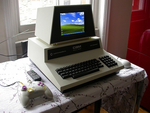 Старинный компьютер
